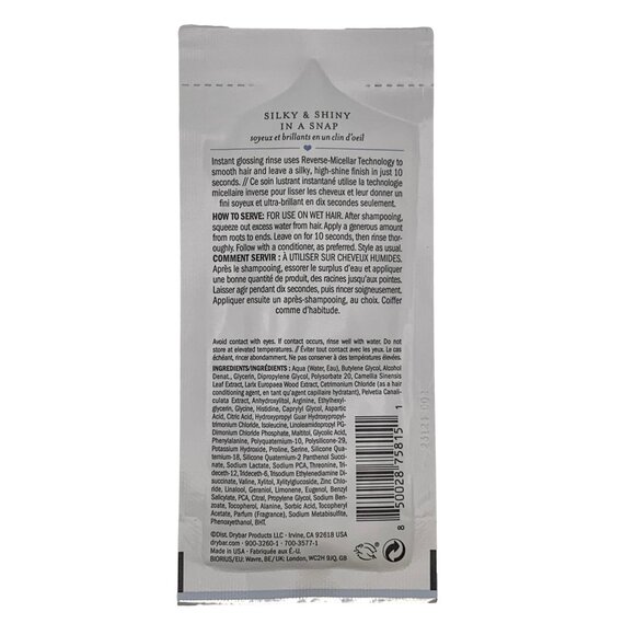 10X Drybar Liquid Glass Instant Glossing Rinse 15ml each sample size - Picture 3 of 3